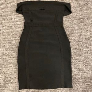 Black bandage dress